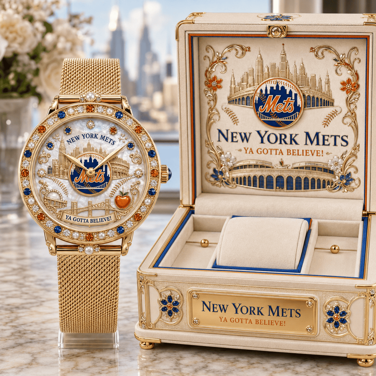 NYM Premium New York Mets Watch NTVA