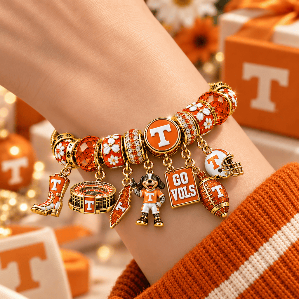 TVF Gold Charm Bracelet Set NHVH
