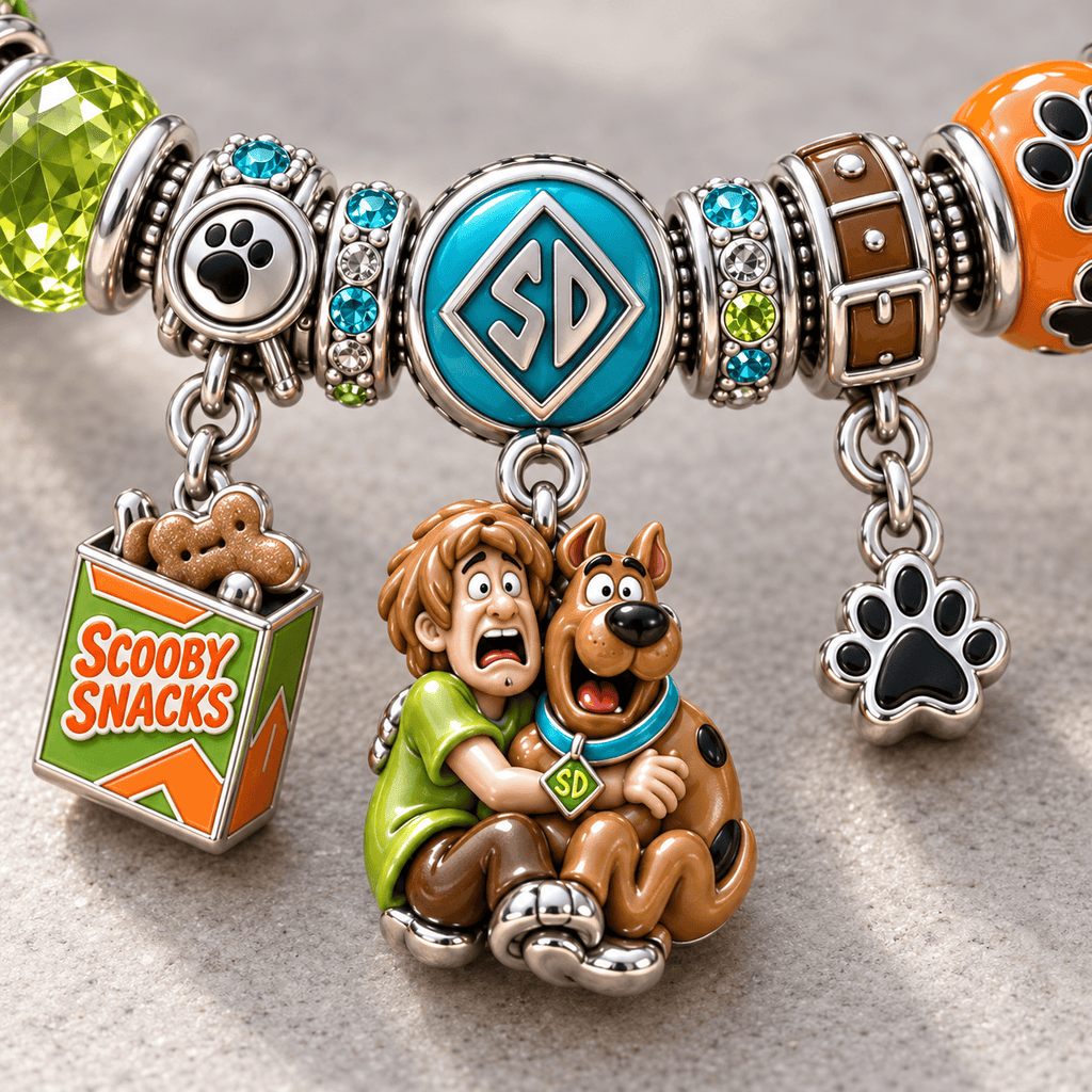 SCBD Silver Charm Bracelet Set NTTB