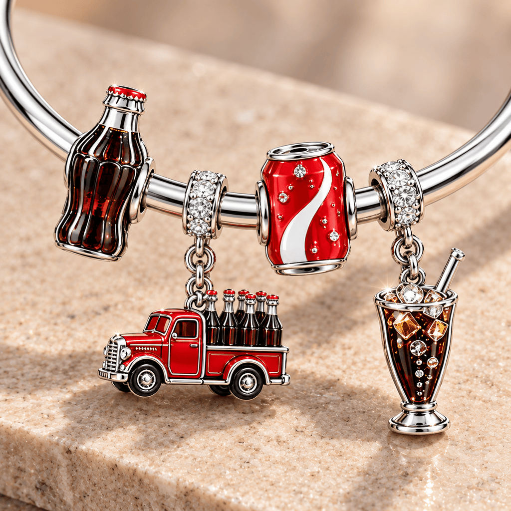 CCCL Silver Charm Bracelet Set TMH
