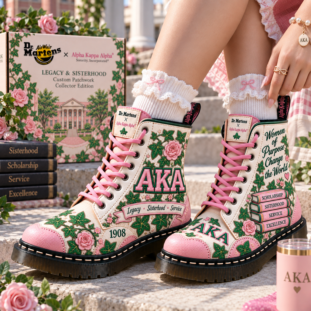 AKA Premium Leather Lace-Up Boots LNTH