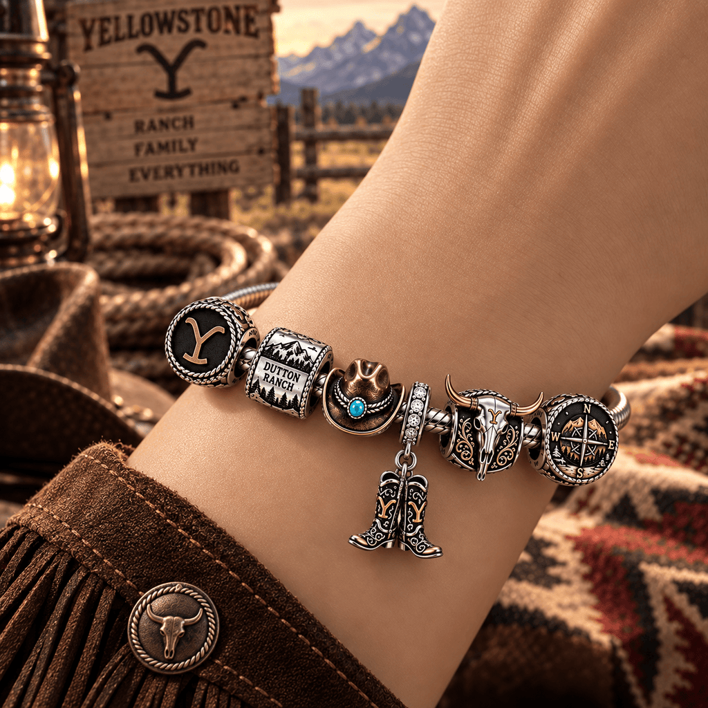 YLST Silver Charm Bracelet Set PTT