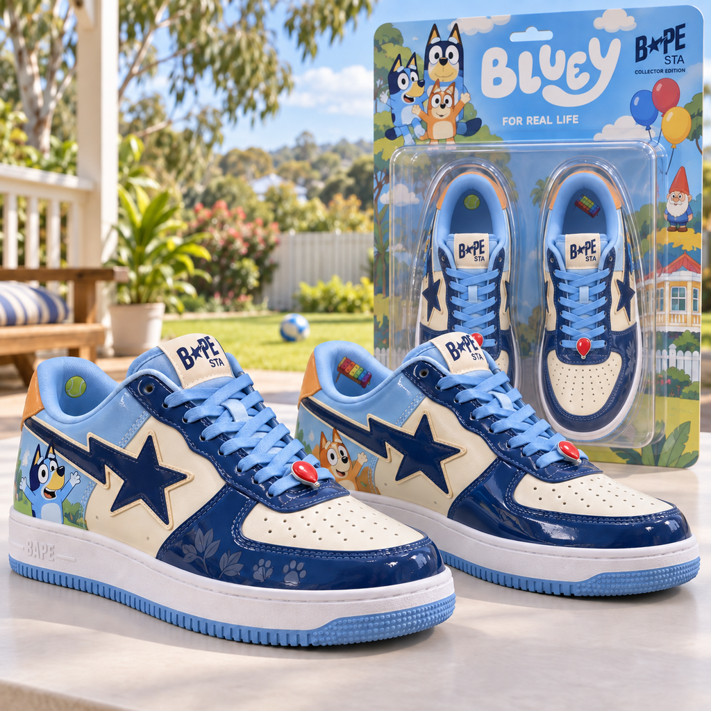 PREMIUM BLU CASUAL SHOES HQH