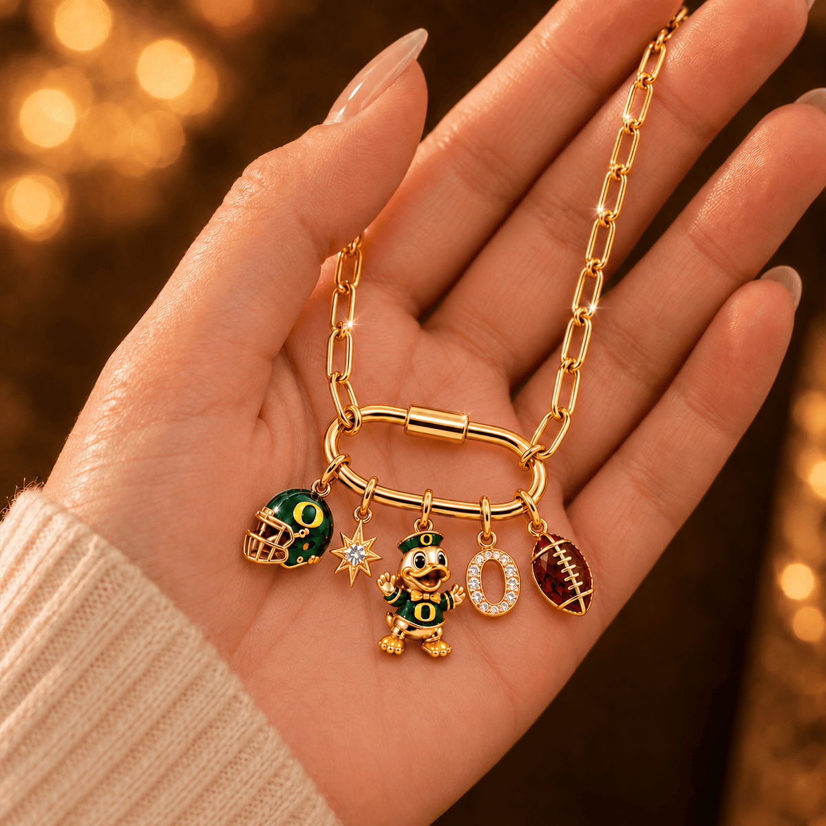 ORD Solid Gold Chain with Diamond Pendant TMH
