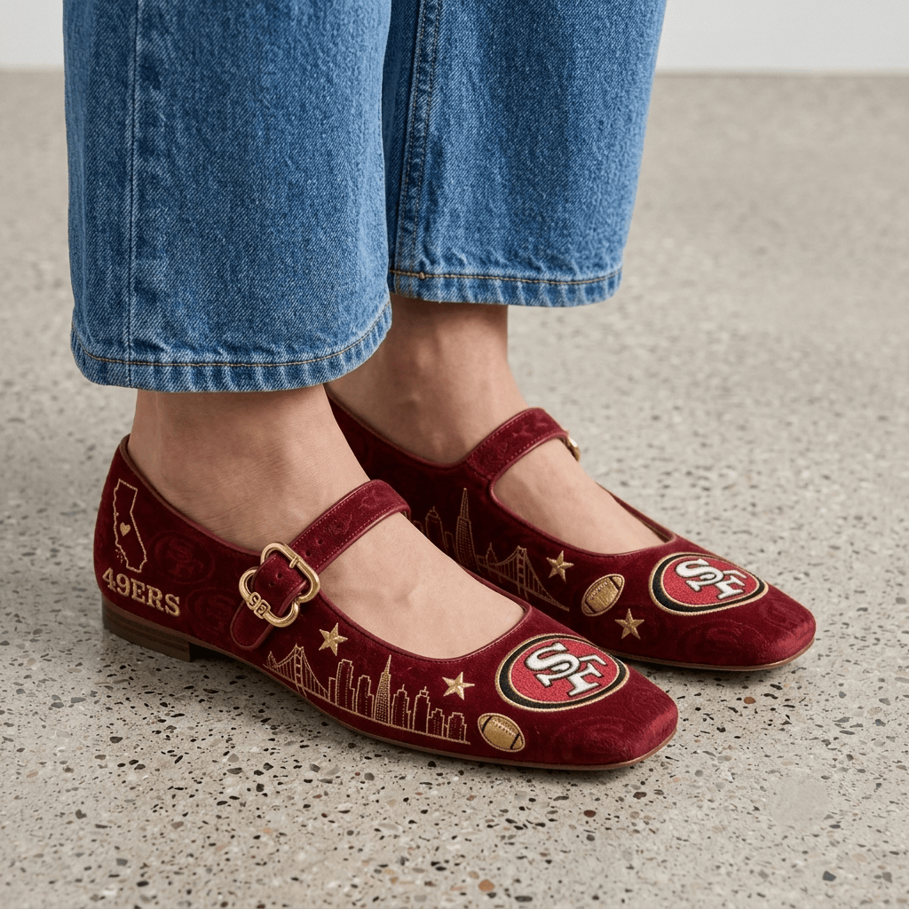 PREMIUM SF49 Mary Jane flats BMD