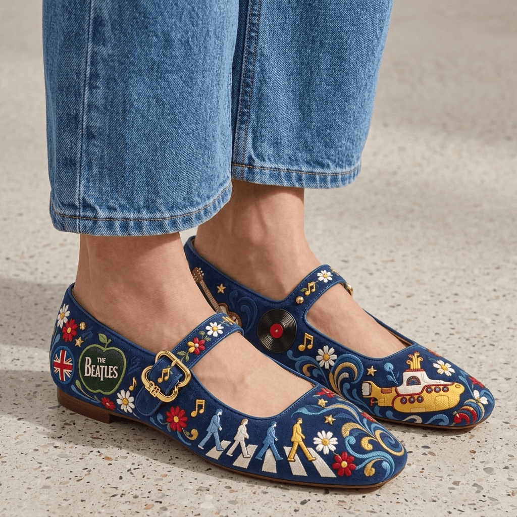 PREMIUM TBE Mary Jane flats BMD