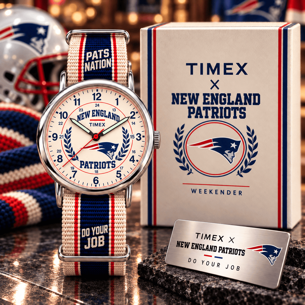 NEP Premium Cream Dial Fan Watch NHVH