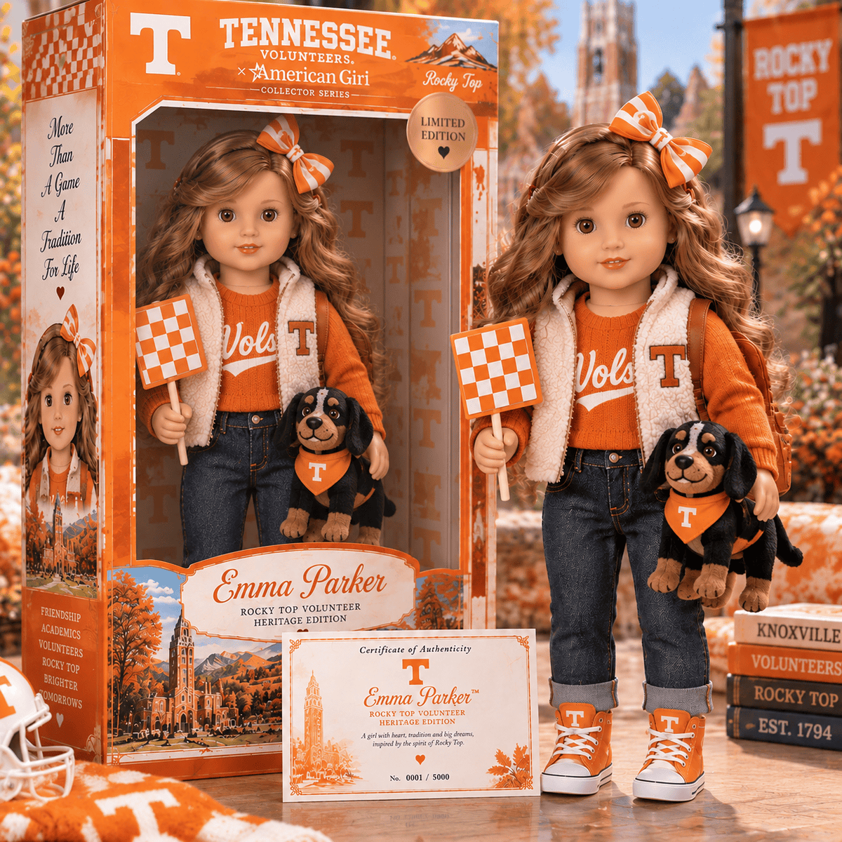 Premium TVF Commemorative Collector Doll NTNA