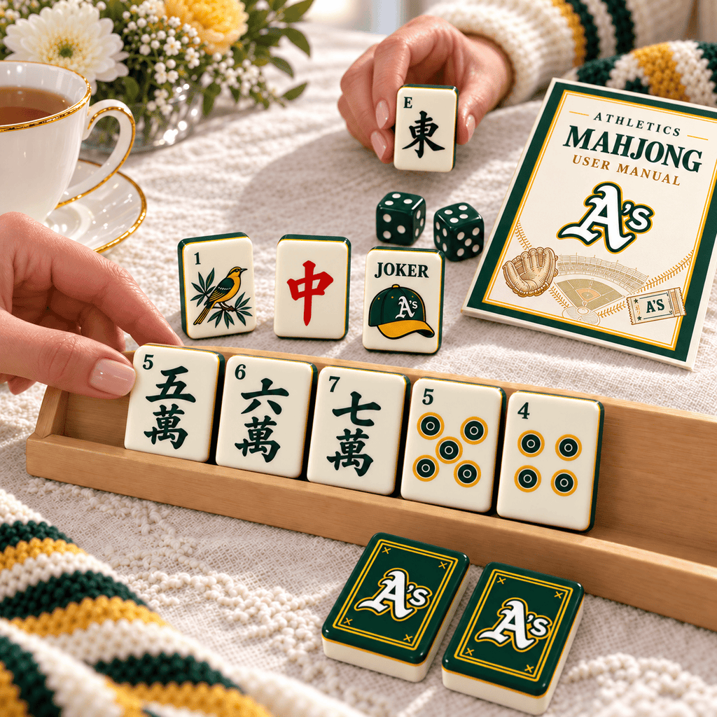 Premium OKAA Mahjong Tiles Set TTMH