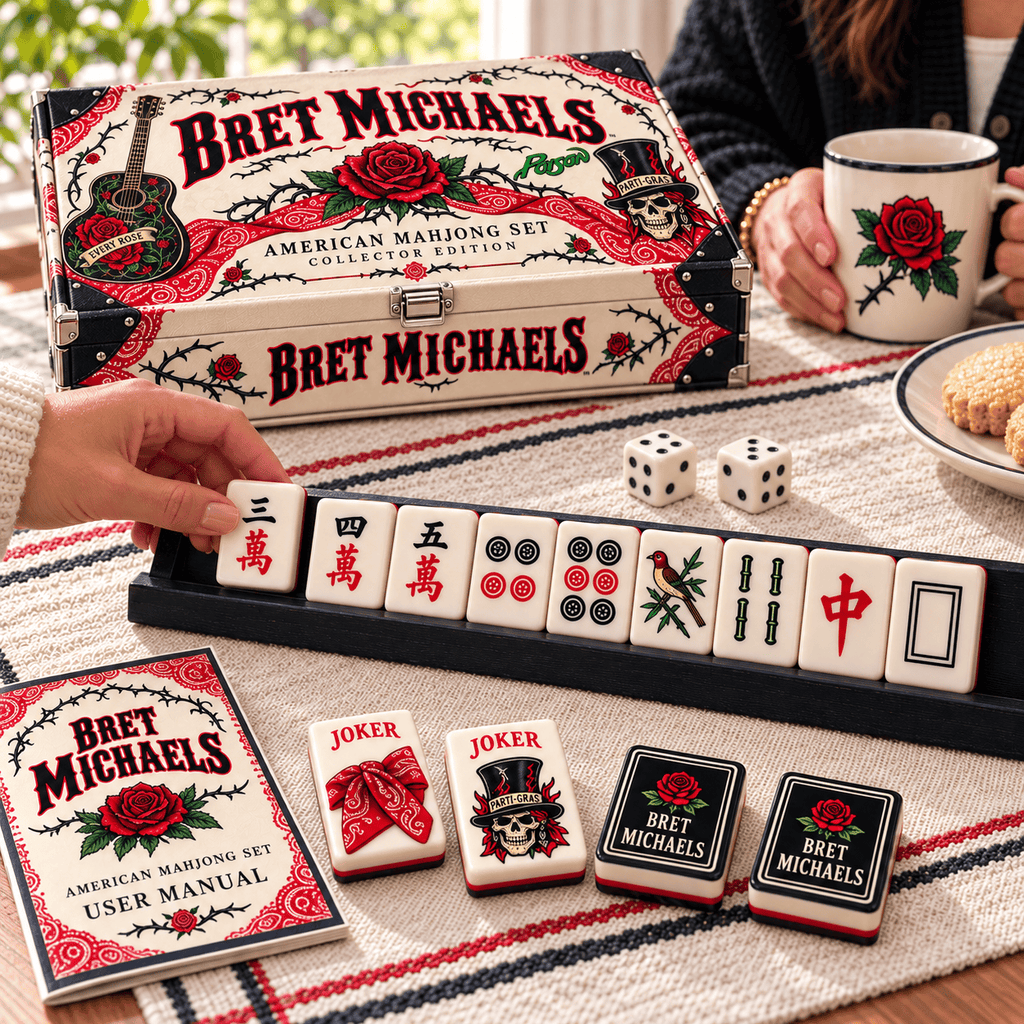 Premium BMC Mahjong Tiles Set TTMH