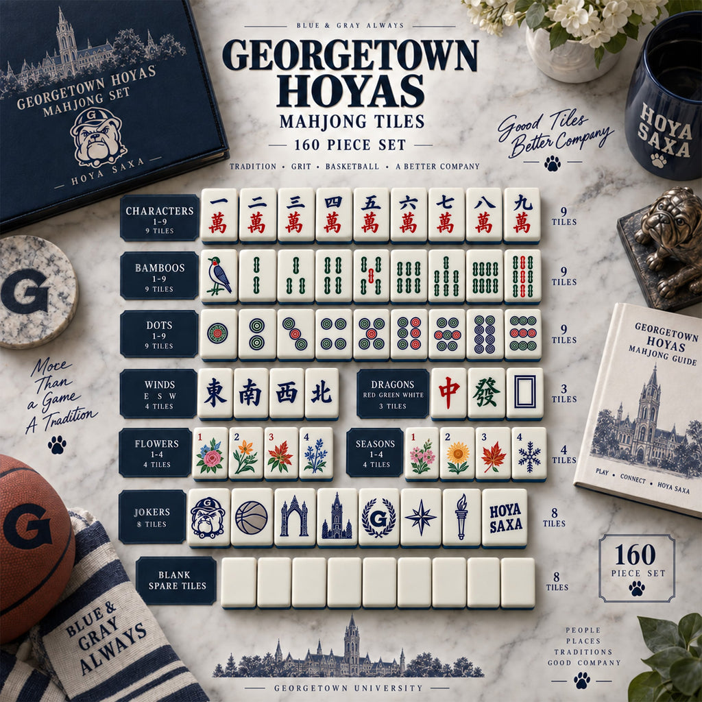 Premium GTH Mahjong Tiles Set TNSM