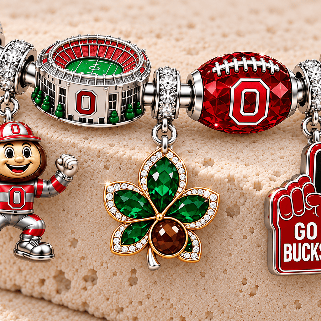 OSB Silver Charm Bracelet Set TMH