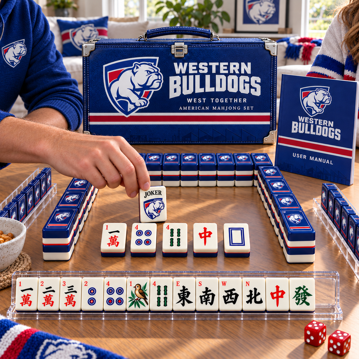 Premium WTBD Mahjong Tiles Set PVNA