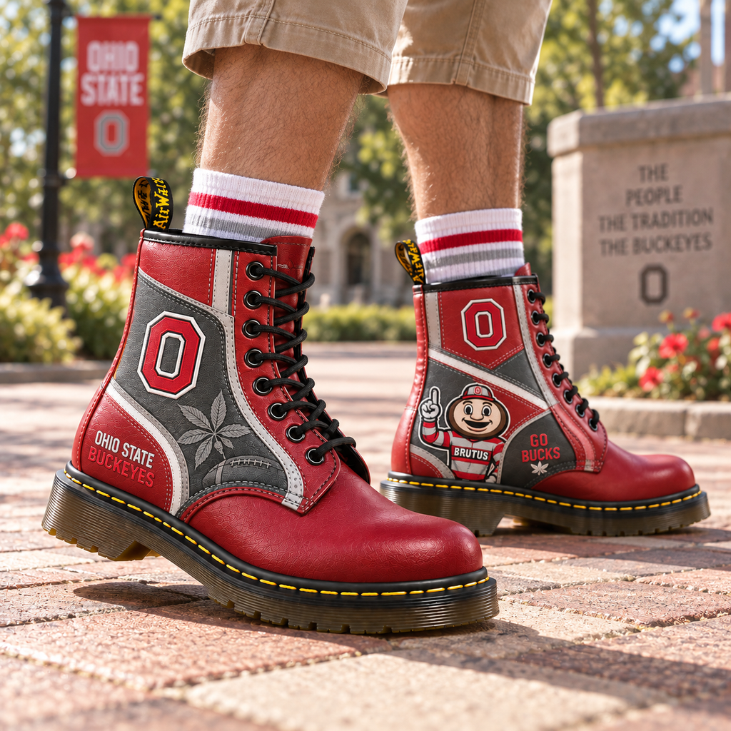 OSB Premium Leather Lace-Up Boots LNTH