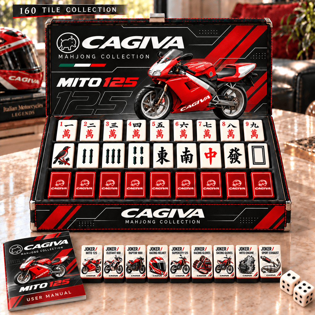 Premium CGV Mahjong Tiles Set TTMH