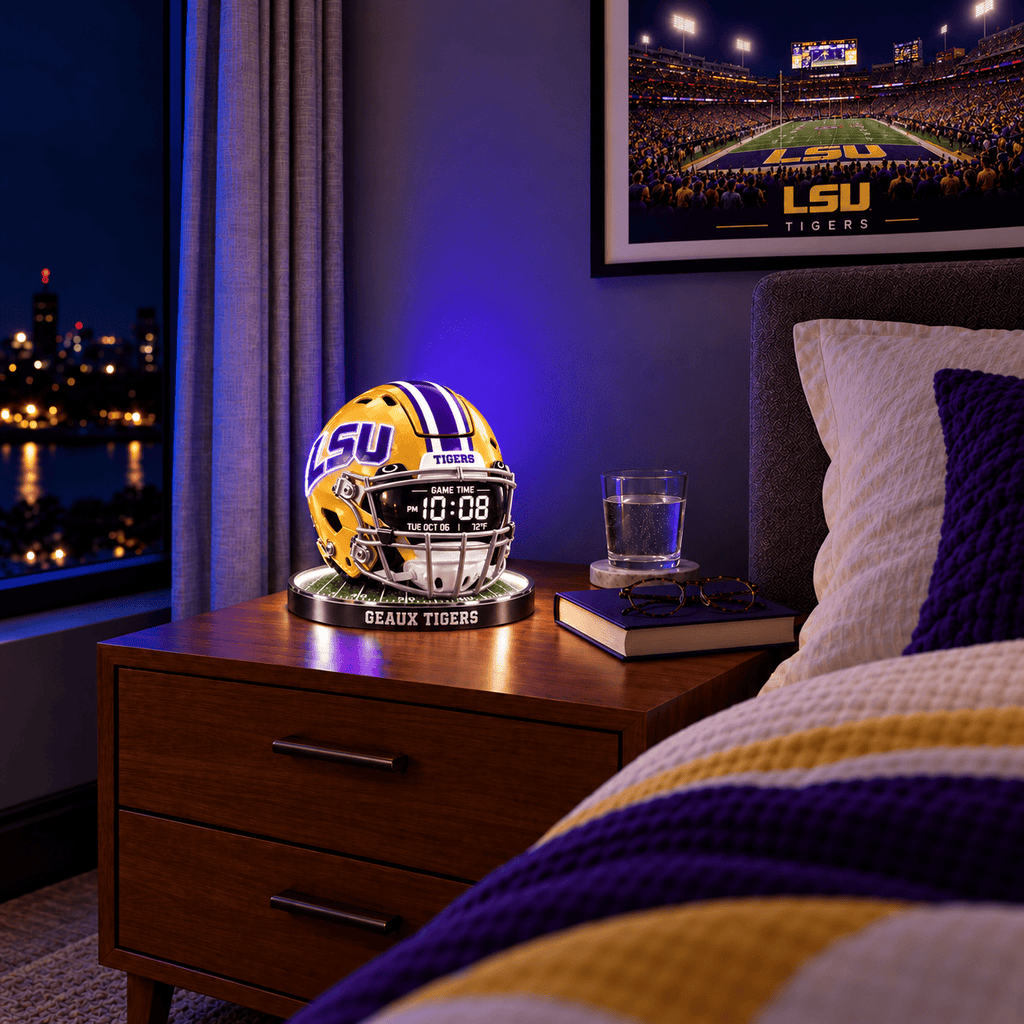 LSU Special Digital Clock TTTT