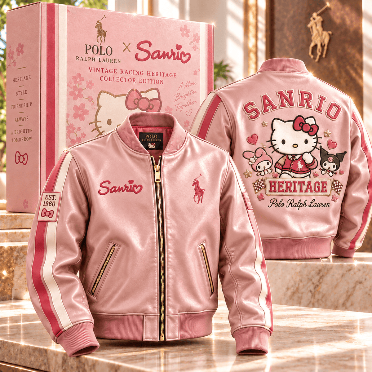 SRIO PREMIUM LEATHER BOMBER JACKET NTNA