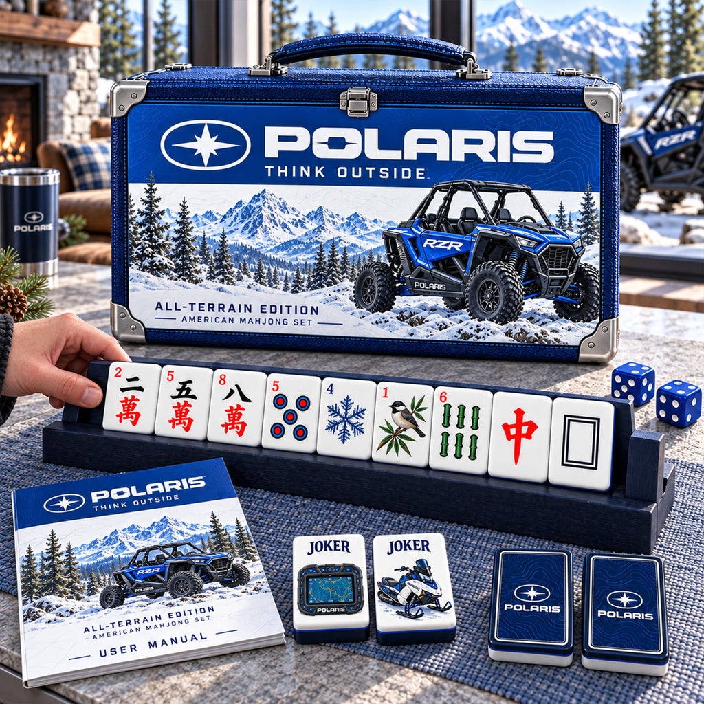 Premium POL Mahjong Tiles Set PVNA