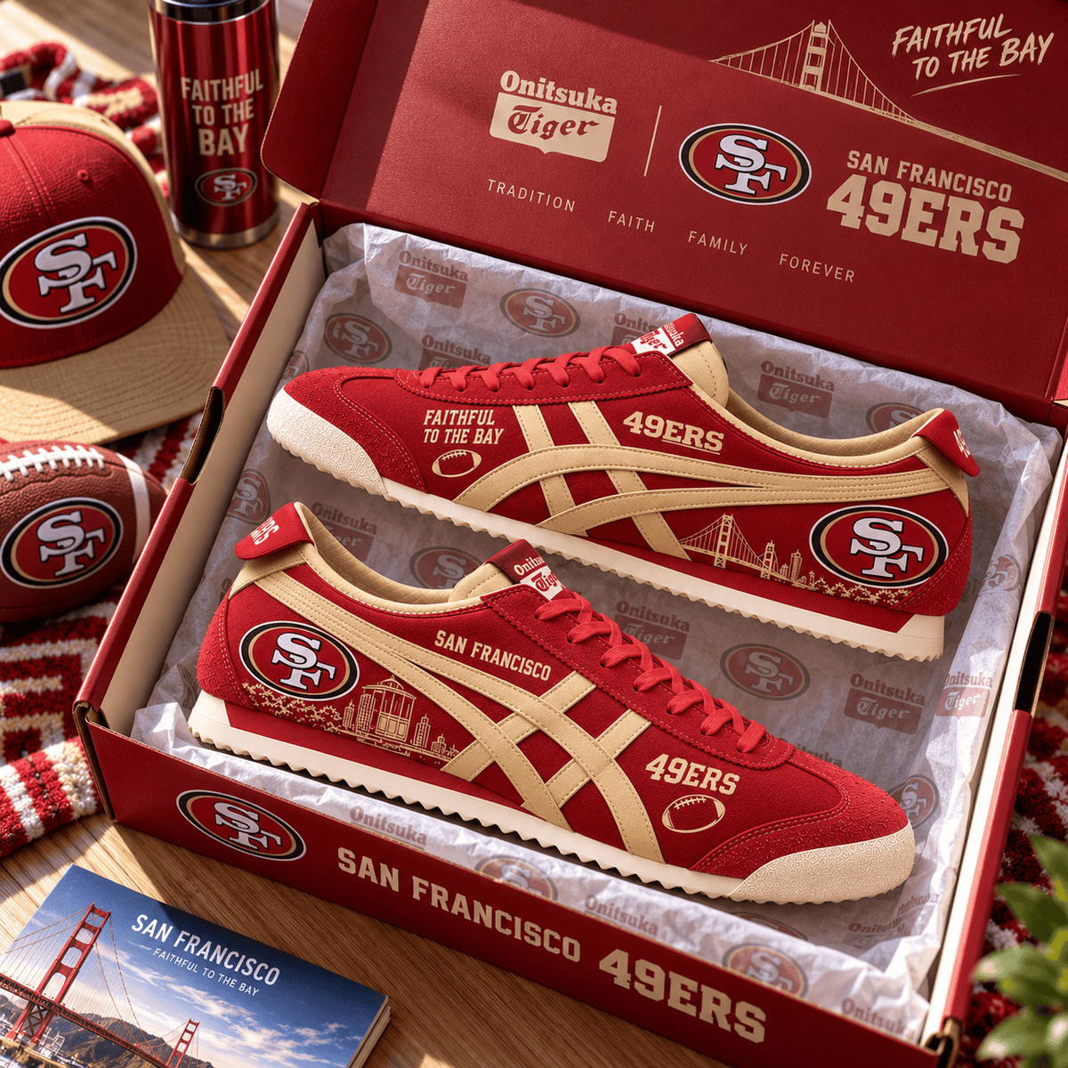 SF49 Premium Mexico Tiger 66 Sneakers TTNL