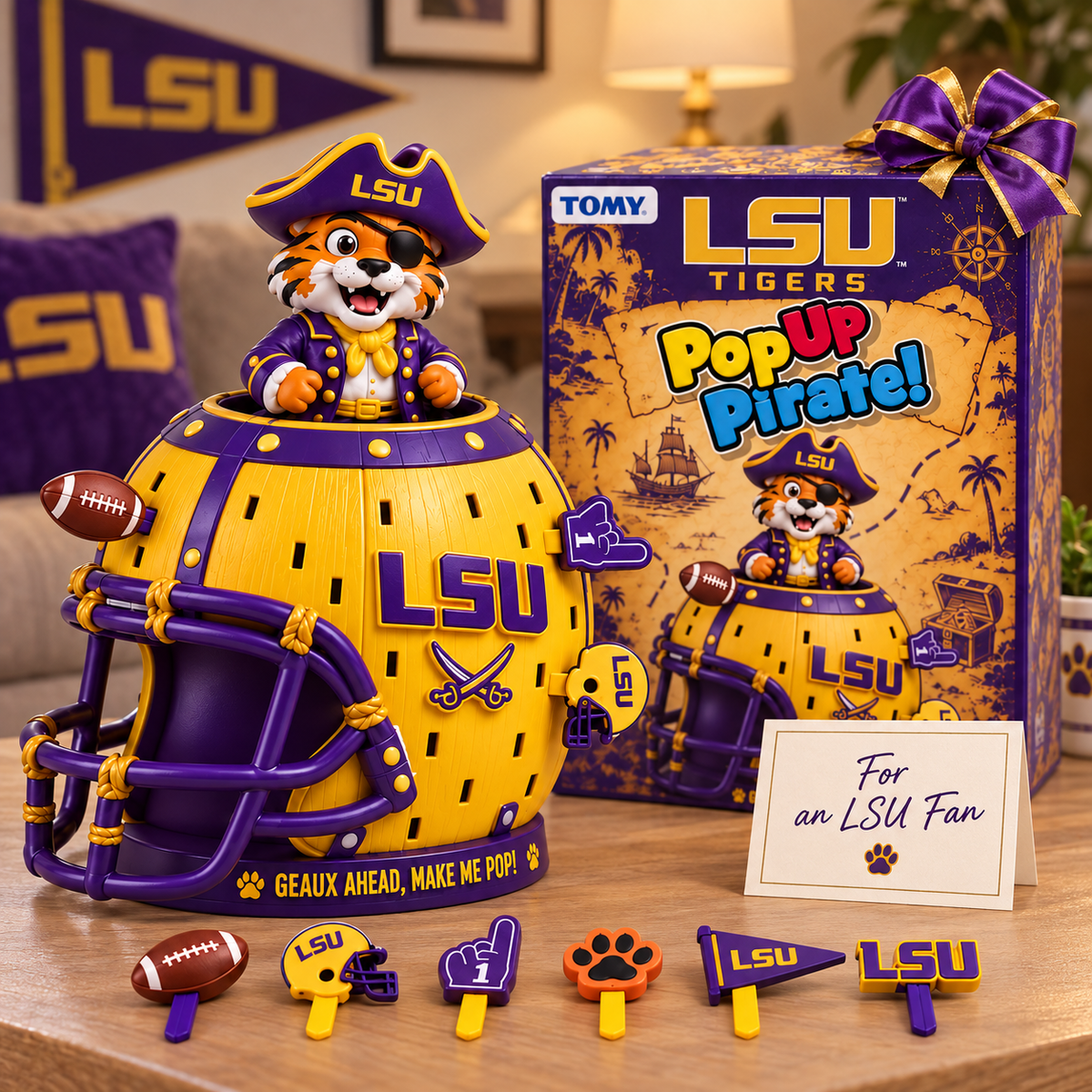 LSU Special Pop-Up Pirate Game TTTT